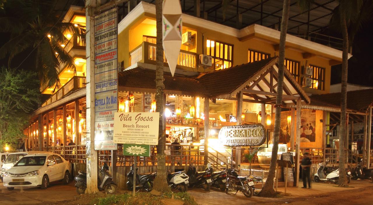 De Baga Deck Comforts Calangute Dış mekan fotoğraf